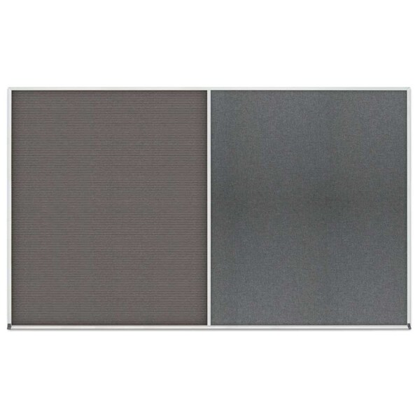 Enclosed Corkboard, 1 Door, 24"x36", 4" Fra